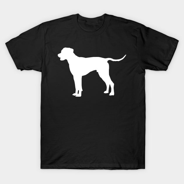 Rhodesian Ridgeback White T-Shirt by Monstershirts